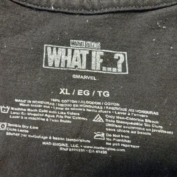 Marvel Studios What If...? T' Challa Star Lord Men's XL Cotton Short Sleeve T-sh - Picture 3 of 6